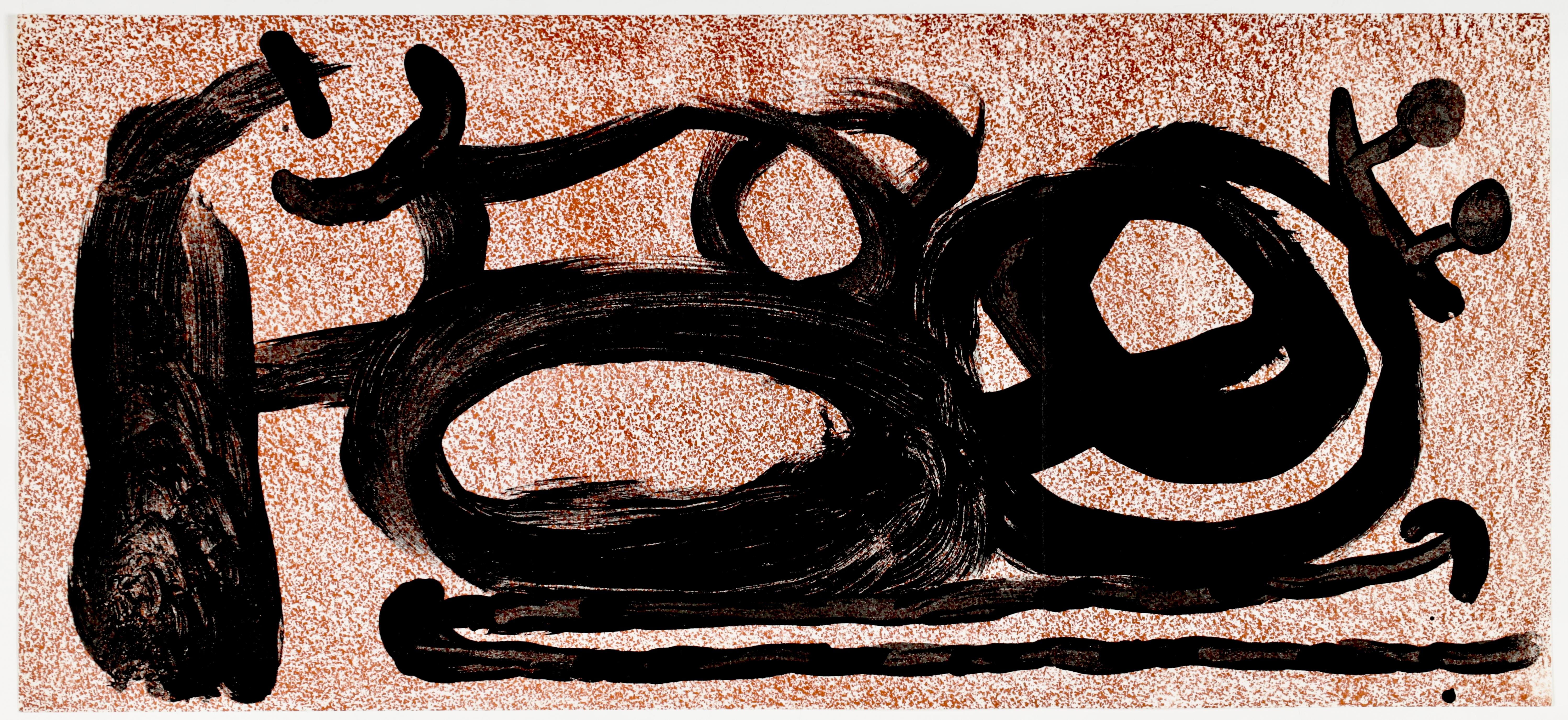 Miró, Composizione (Cramer 112; Mourlot 439-442), Derrière le miroir (dopo) in vendita 2