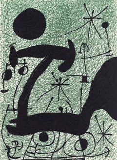 Miró, Composición (Cramer 112; Mourlot 439-442), Derrière le miroir (después de)