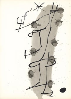 Miró, Composition (Cramer 112 ; Mourlot 439-442), Derrière le miroir (d'après)