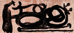 Miró, Composition (Cramer 112 ; Mourlot 439-442), Derrière le miroir (d'après)
