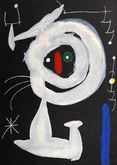 Miró, Komposition (Cramer 112; Mourlot 439-442), Derrière le miroir (nach)
