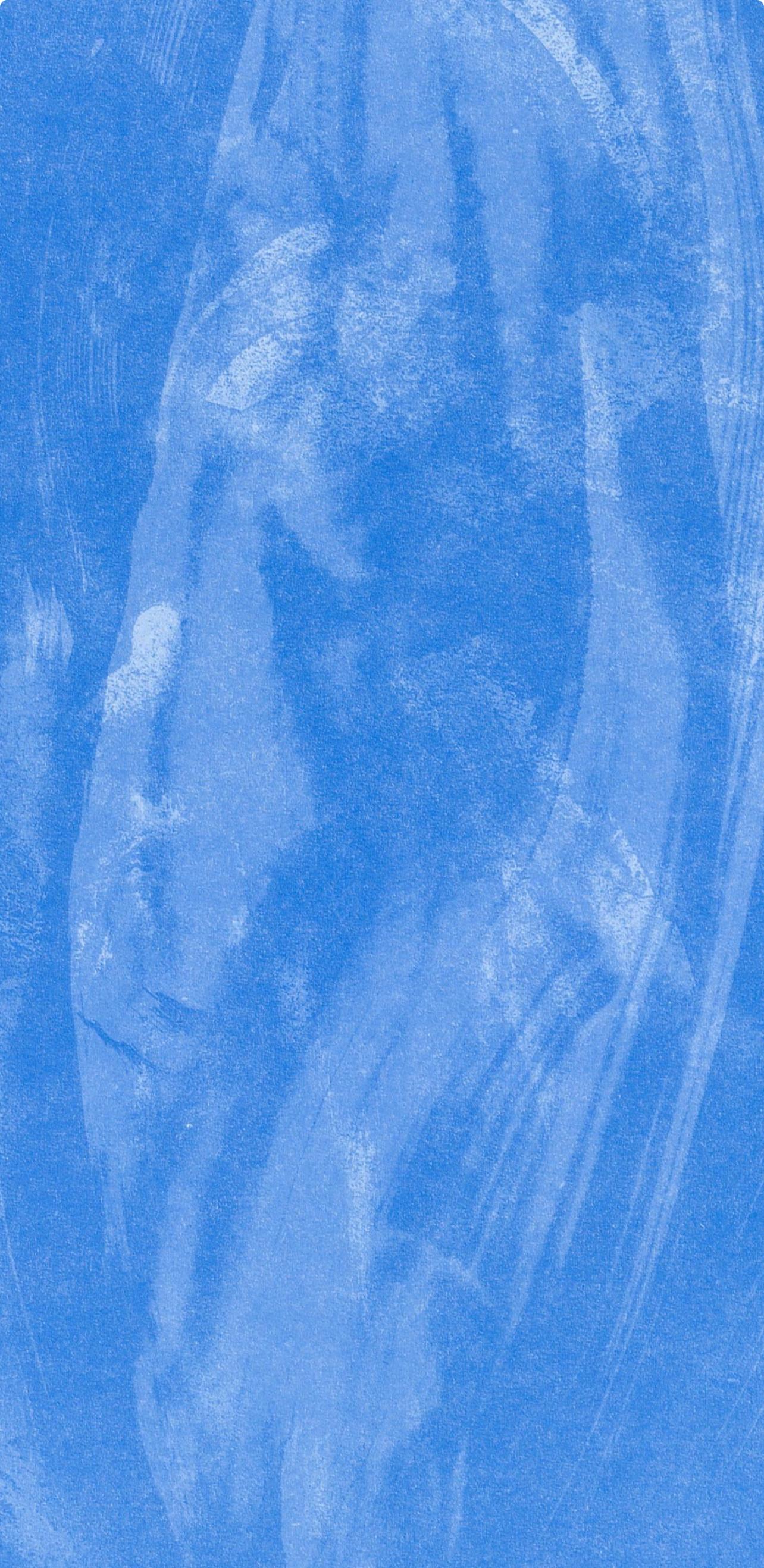 Miró, Composition (Cramer 145 ; Mourlot, 738-740), Derrière le miroir (d'après) - Bleu Abstract Print par Joan Miró