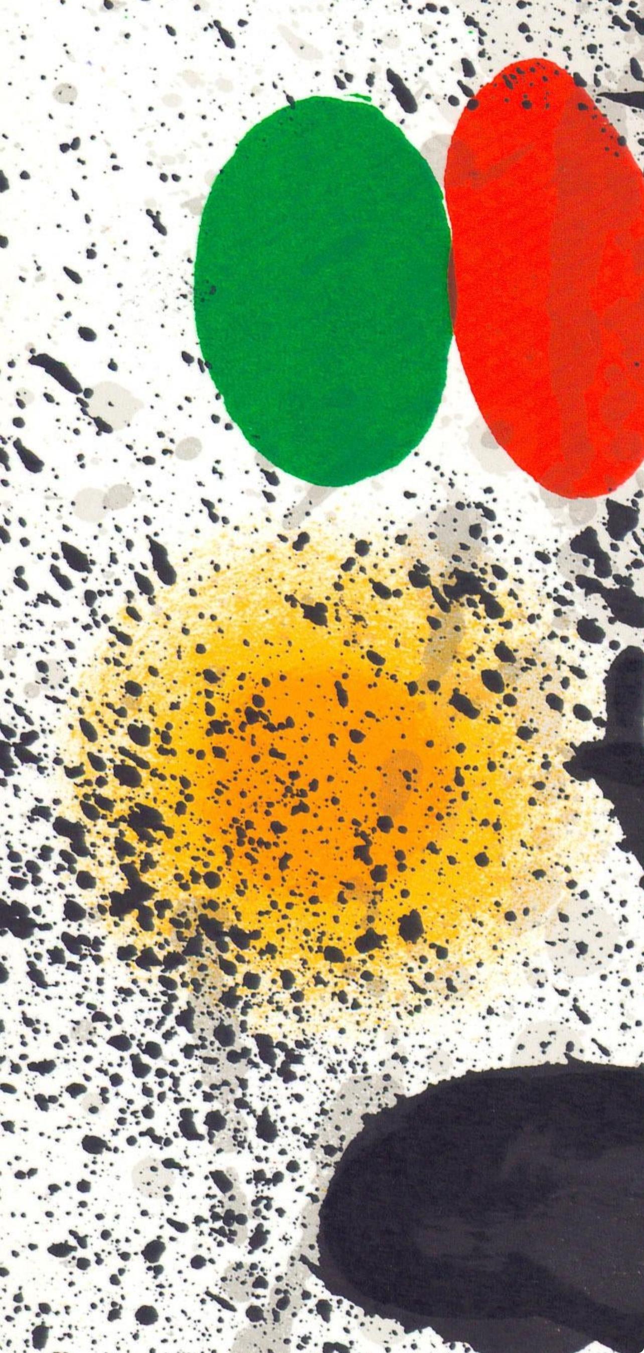 Miró, Composition (Cramer 145; Mourlot, 738-740), Derrière le miroir (after) For Sale 1