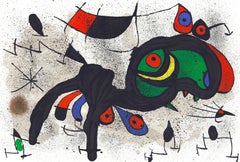 Miró, Composition (Cramer 145; Mourlot, 738-740), Derrière le miroir (after)