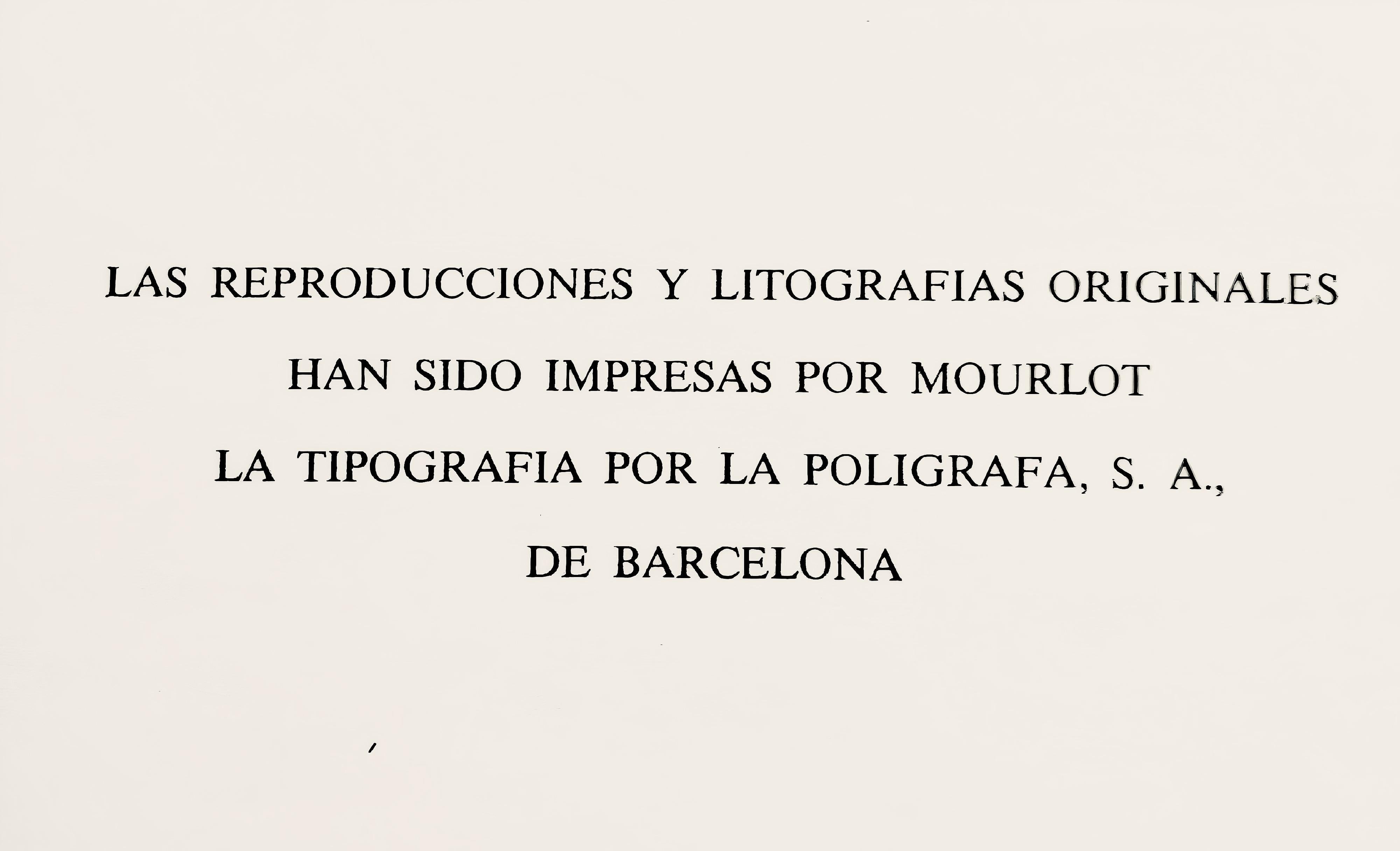 Miró, Litógrafia original I (Cramer 160; Mourlot 857), Litógrafo I (after) For Sale 4
