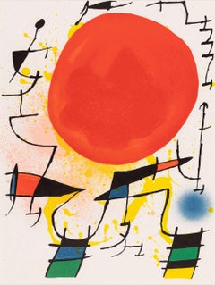Miró, Composition (Cramer 160; Mourlot 859), Joan Miro Lithographs (after)