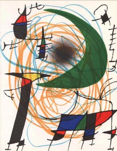 Miro, Composition (Cramer 160 ; Mourlot 861), 1972 (après)