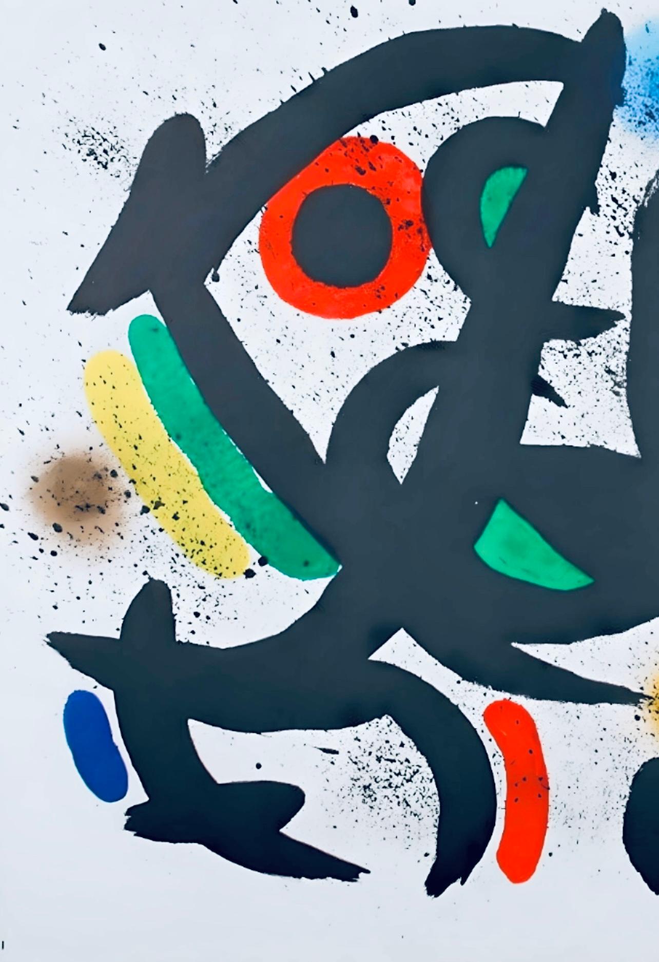 Miro, Composition (Cramer 160; Mourlot 864), 1972 (after) - Print by Joan Miró