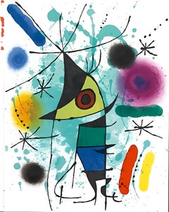 Miro, Composition (Cramer 160; Mourlot 867), 1972 (after)