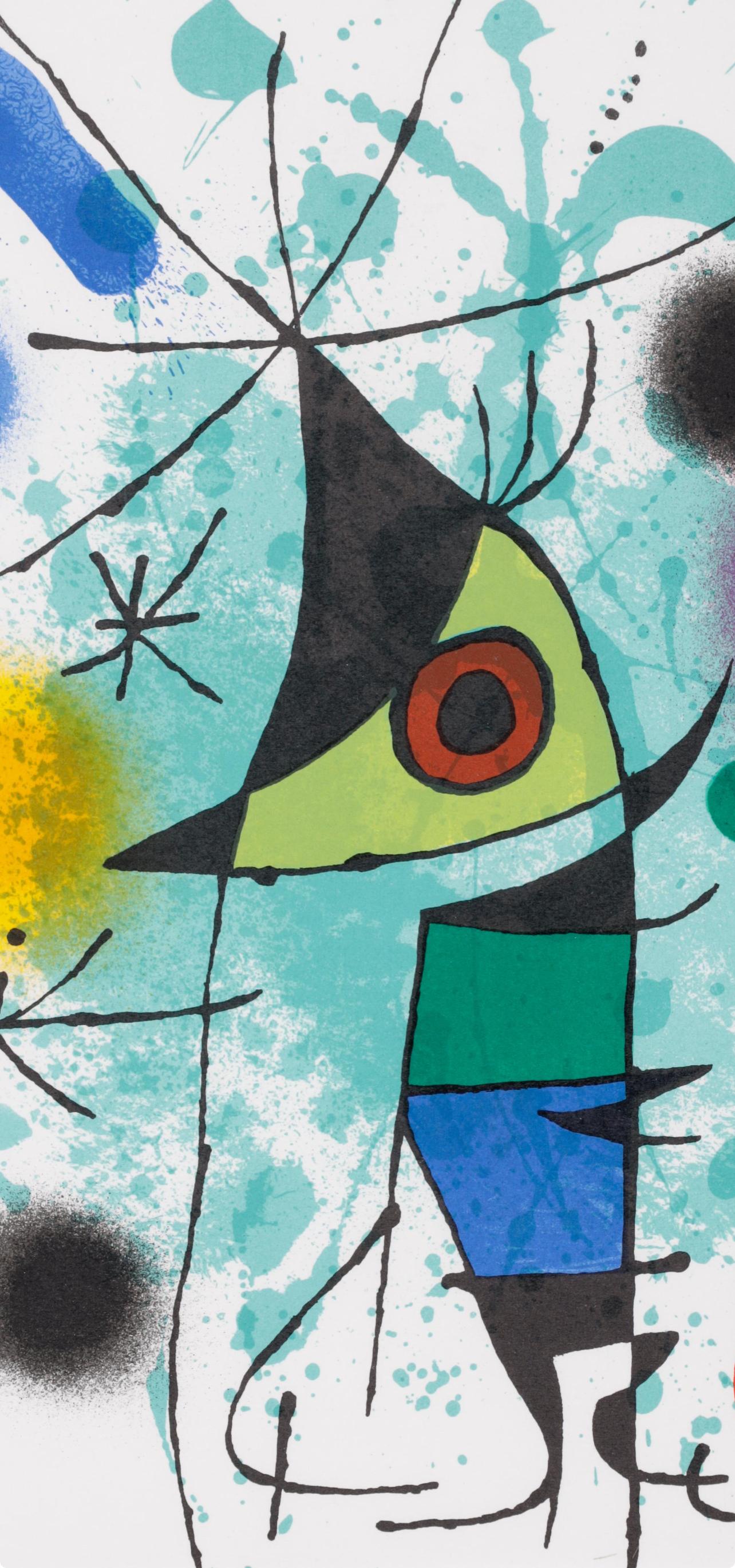 Miró, Composition (Cramer 160; Mourlot 867), Joan Miro Lithographs (after) - Surrealist Print by Joan Miró