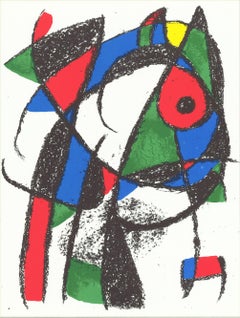 Miró, Composizione, (Cramer 198; Mourlot 1037), Litografie di Joan Miró (after) Joan Miró (after)