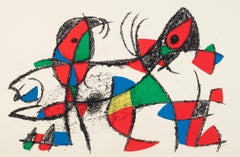 Miró, Composición, (Cramer 198; Mourlot 1046), Litografías (after) Joan Miró