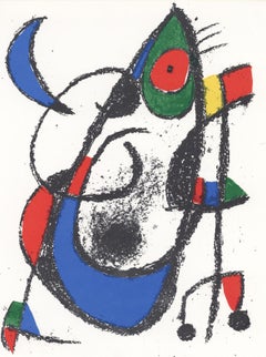 Miró, Composizione, (Cramer 198; Mourlot 1047), Litografie di Joan Miró (after) Joan Miró (after)