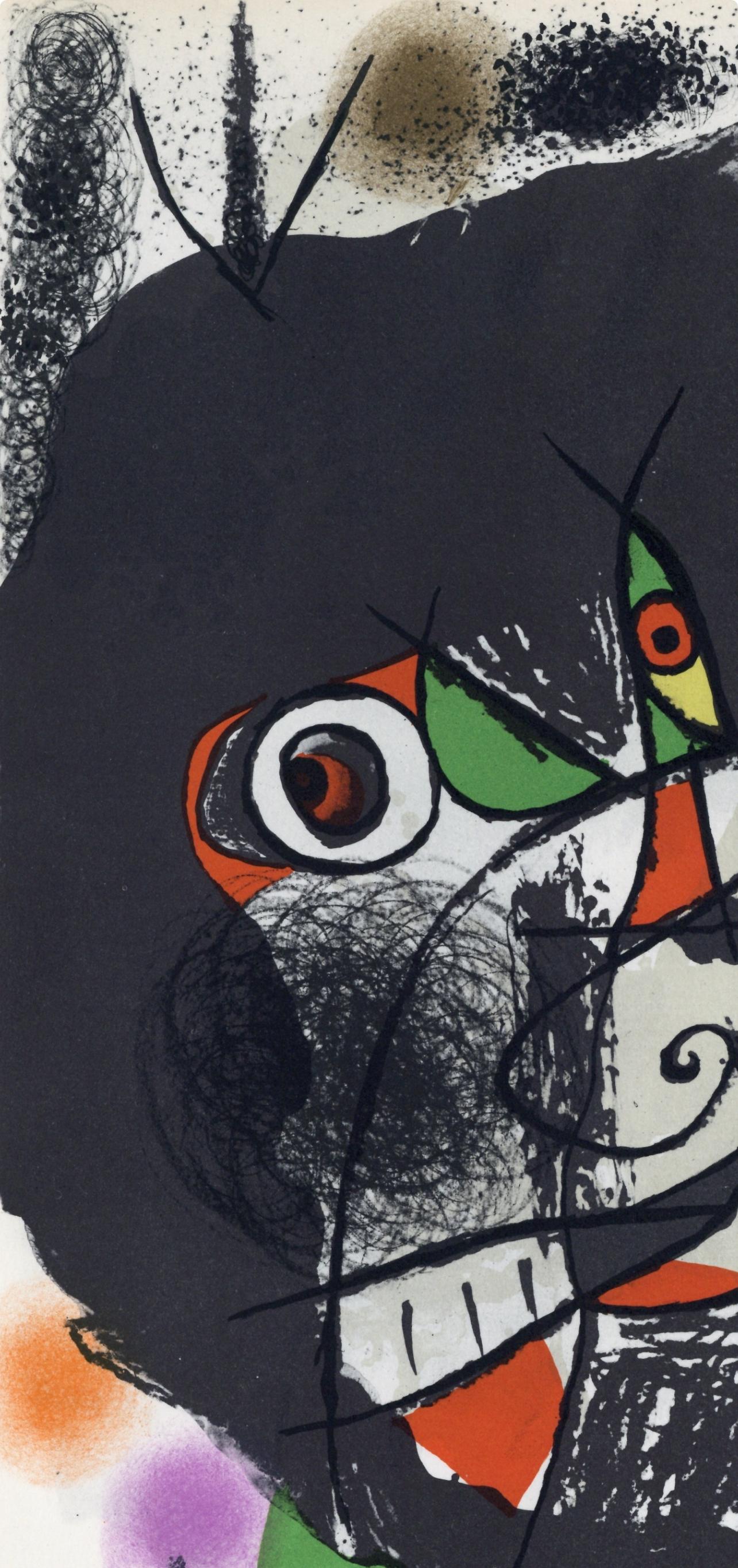Miró, Composition (Cramer 207; Mourlot 1078) XXe Siécle (after) - Print by Joan Miró