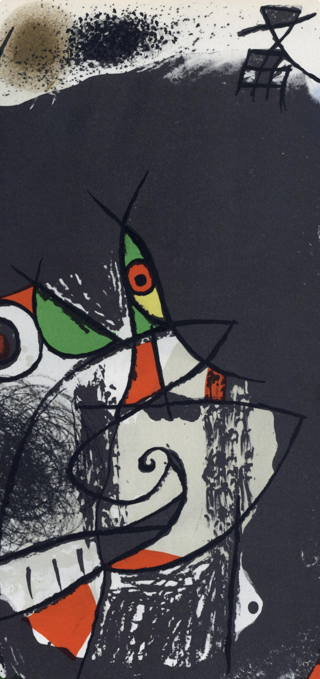 Miró, Composition (Cramer 207; Mourlot 1078) XXe Siécle (after) - Surrealist Print by Joan Miró