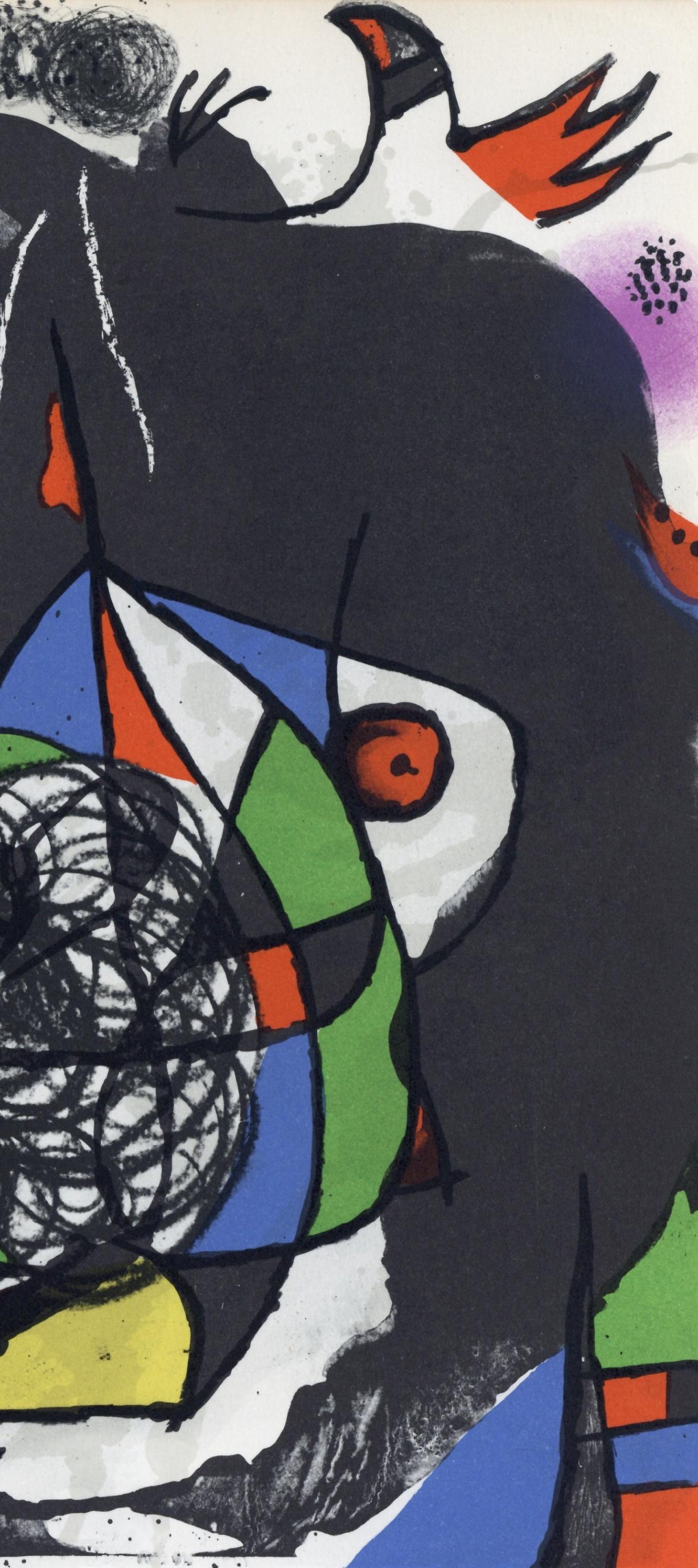 Miró, Composition (Cramer 207; Mourlot 1079), XXe Siécle (after) - Print by Joan Miró