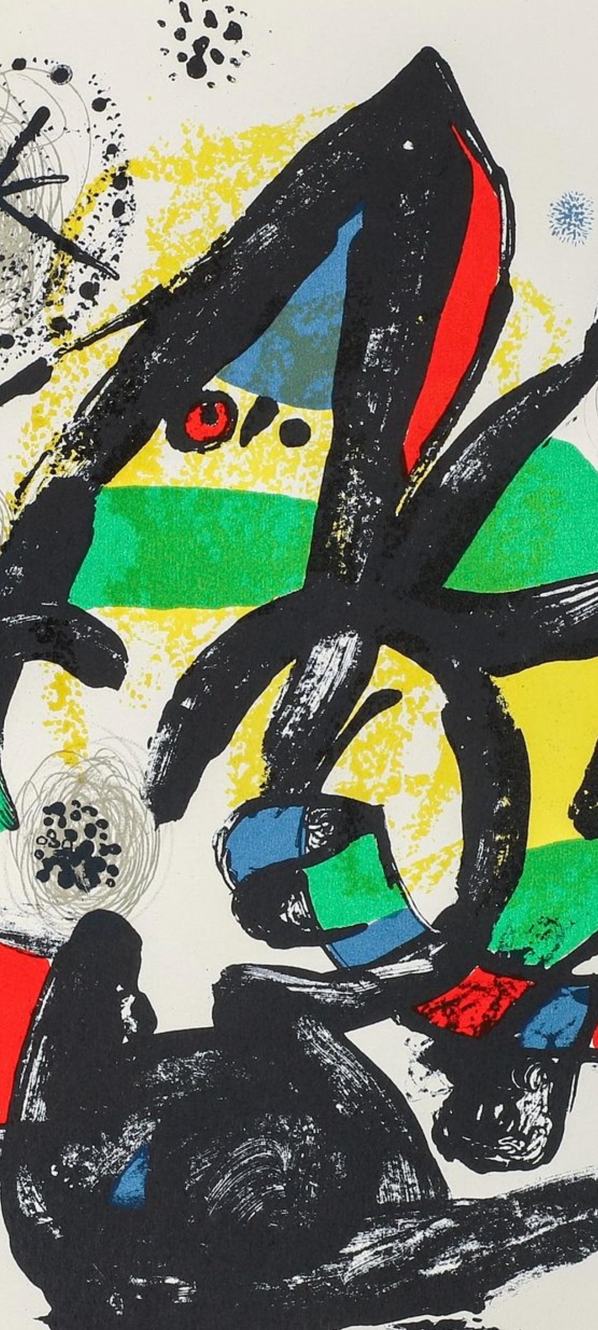 Miró, Composition (Cramer 233 ; Mourlot 929), XXe Siècle (d'après) en vente 2