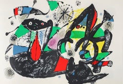 Miró, Komposition (Cramer 233; Mourlot 929), XXe Siècle (nach)
