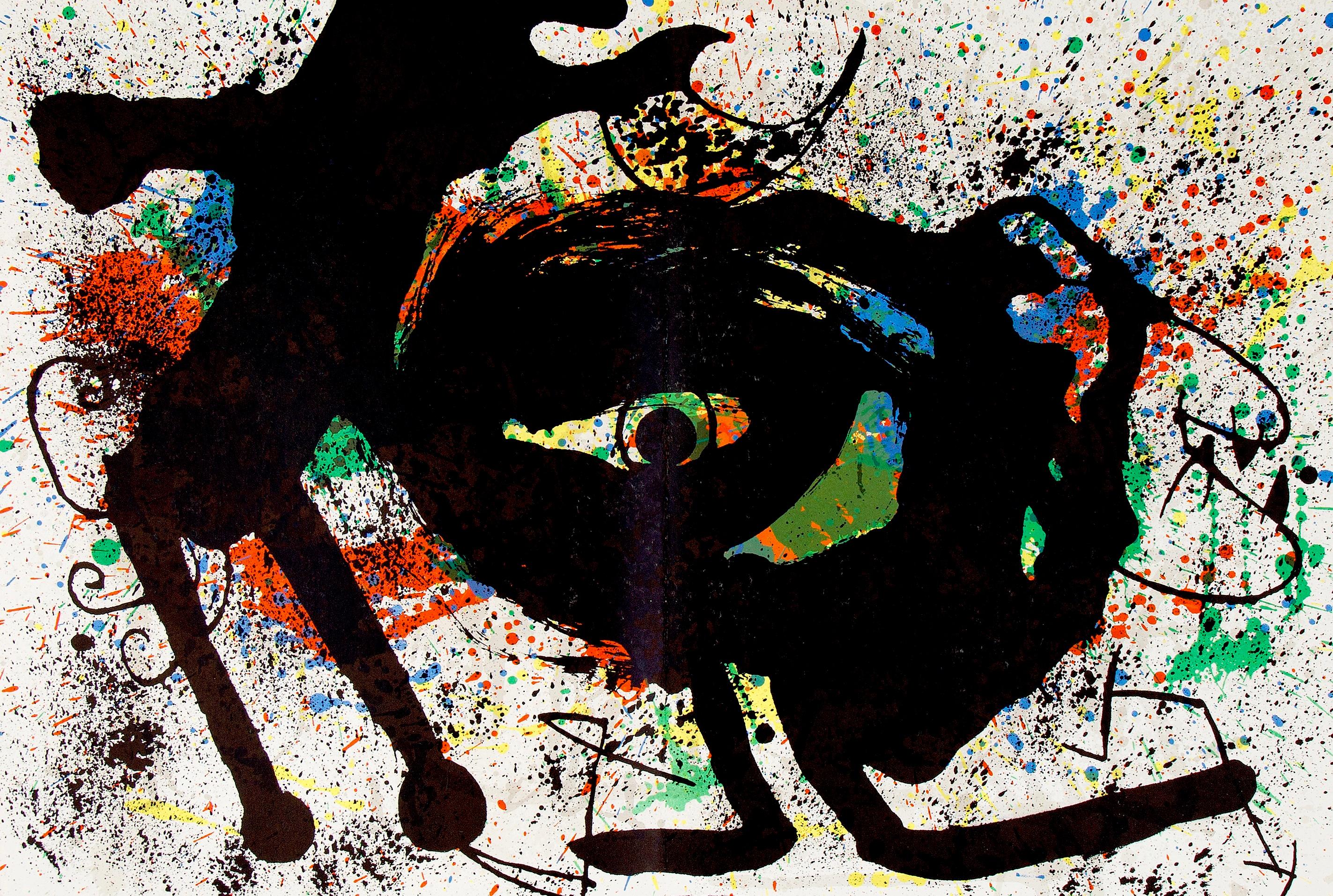 Miró, Composición (Cramer 239; Mourlot 891), Derrière le Miroir (después de)