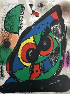 Miró, Composizione, (Cramer 249; Mourlot 1256), litografie Joan Miró (after)