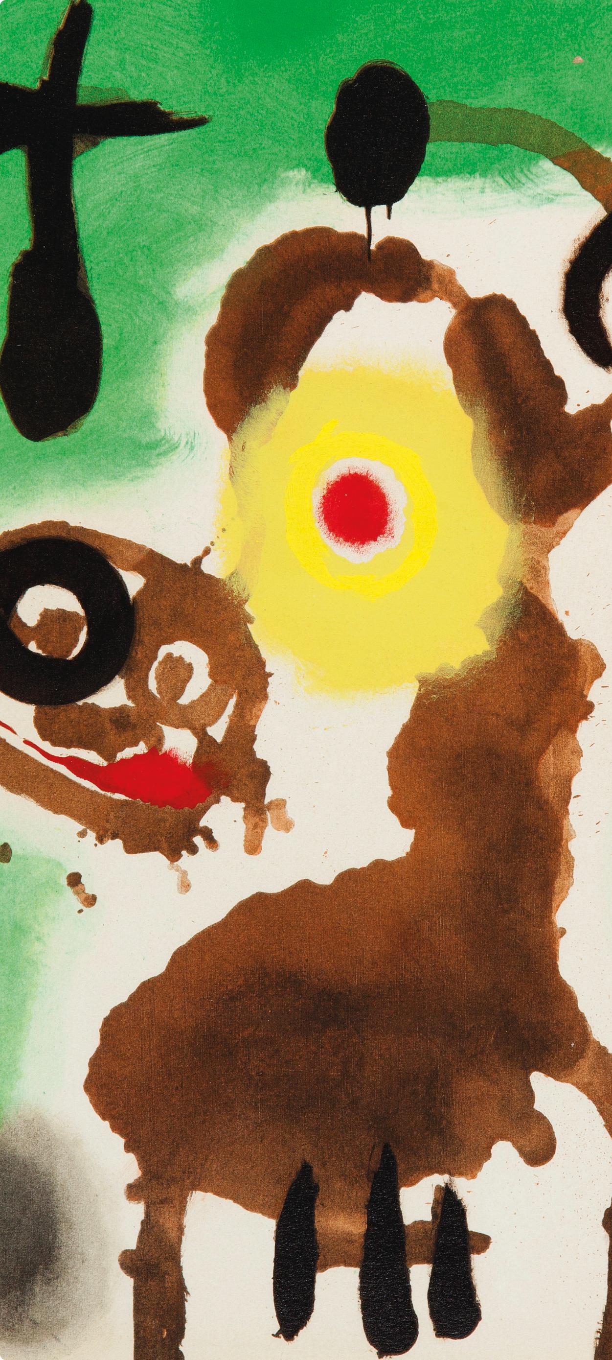 Miró, Composition (Cramer 69; Dupin 292; Mourlot 286-294) (after) - Print by Joan Miró