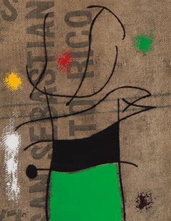 Miró, Composition (Cramer 69; Dupin 292; Mourlot 286-294) (after)