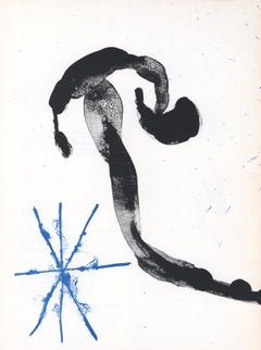 Miró, Composition (Cramer 83 ; Mourlot 340), Derrière le miroir (d'après)