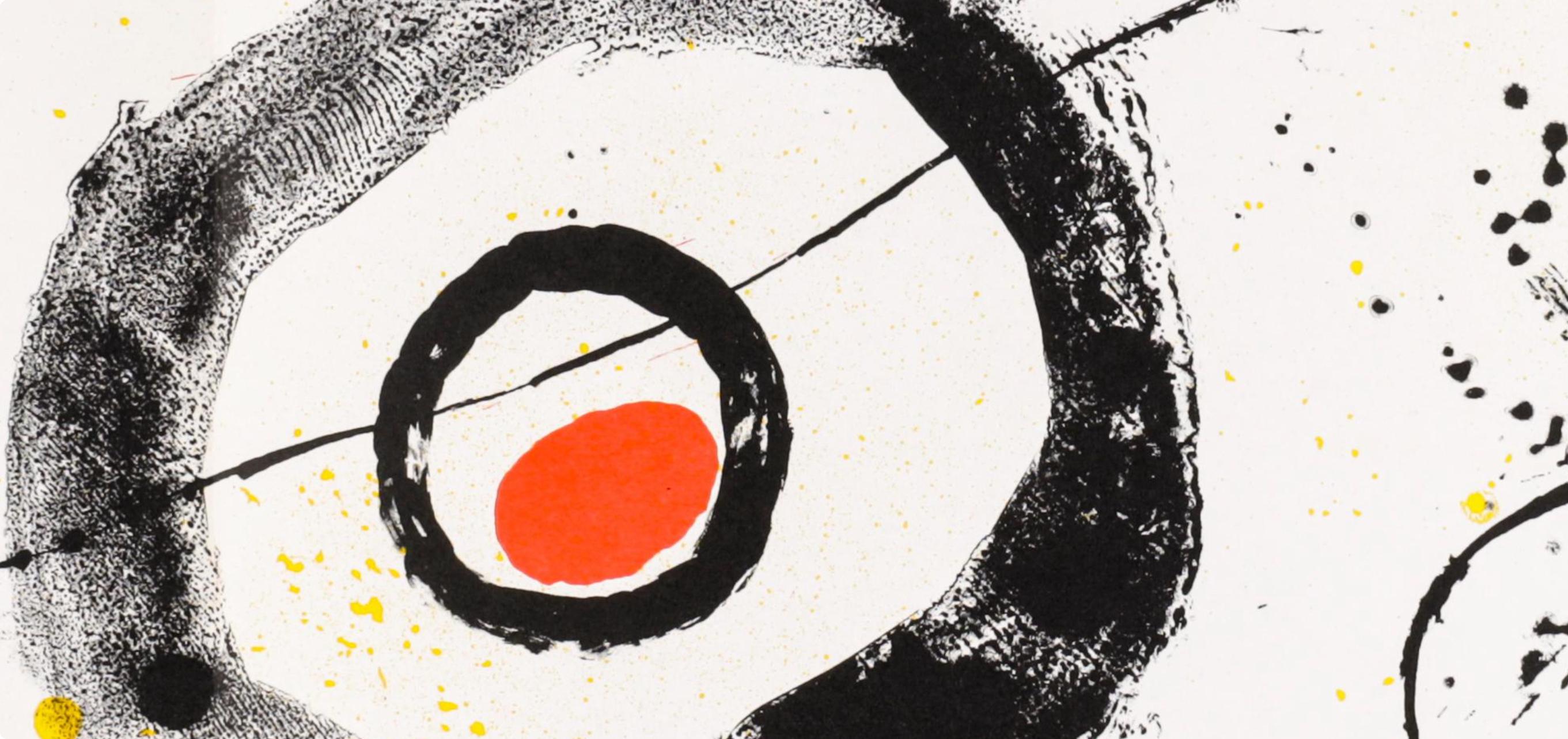 Miró, Composition (Cramer 83 ; Mourlot 344), Derrière le miroir (d'après) en vente 1