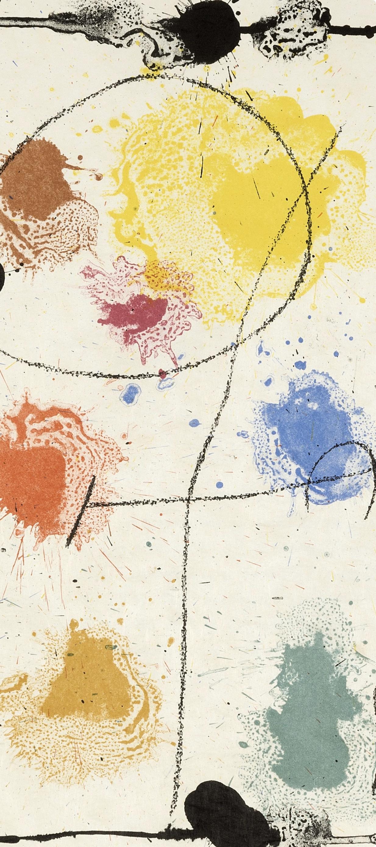 Miró, Composition (Cramer 85 ; Mourlot 353), XXe Siècle (après) - Print de Joan Miró