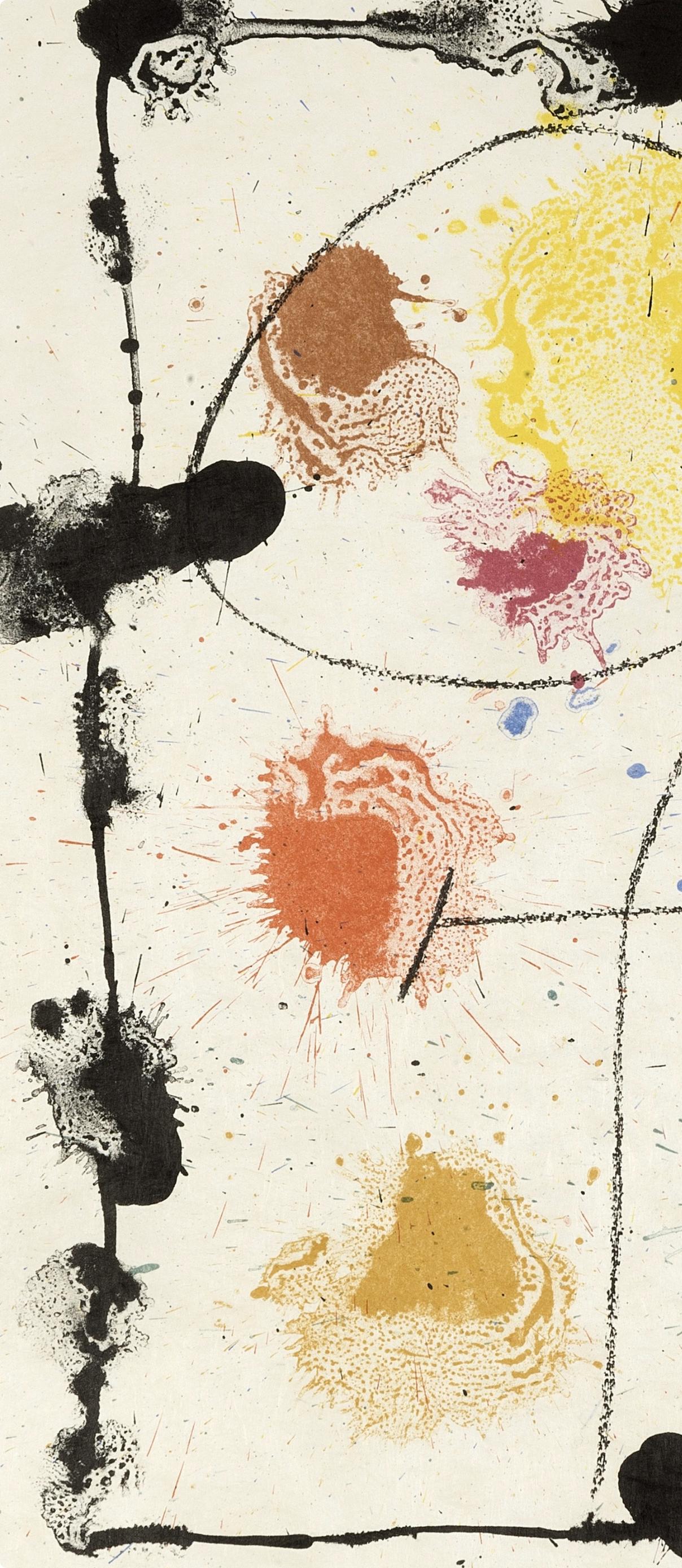 Miró, Composition (Cramer 85 ; Mourlot 353), XXe Siècle (après) - Surréalisme Print par Joan Miró
