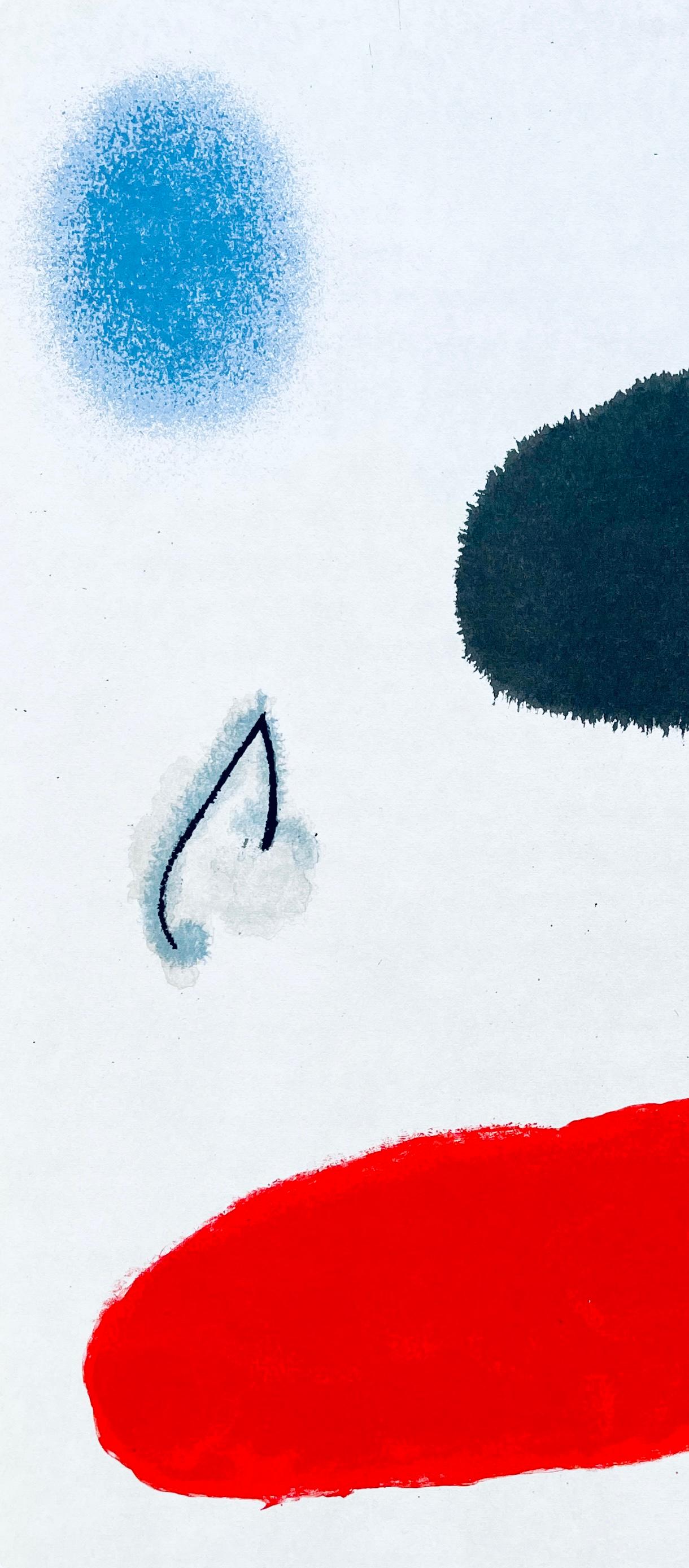 Miró, Composition, Derrière le miroir (after) - Print by Joan Miró