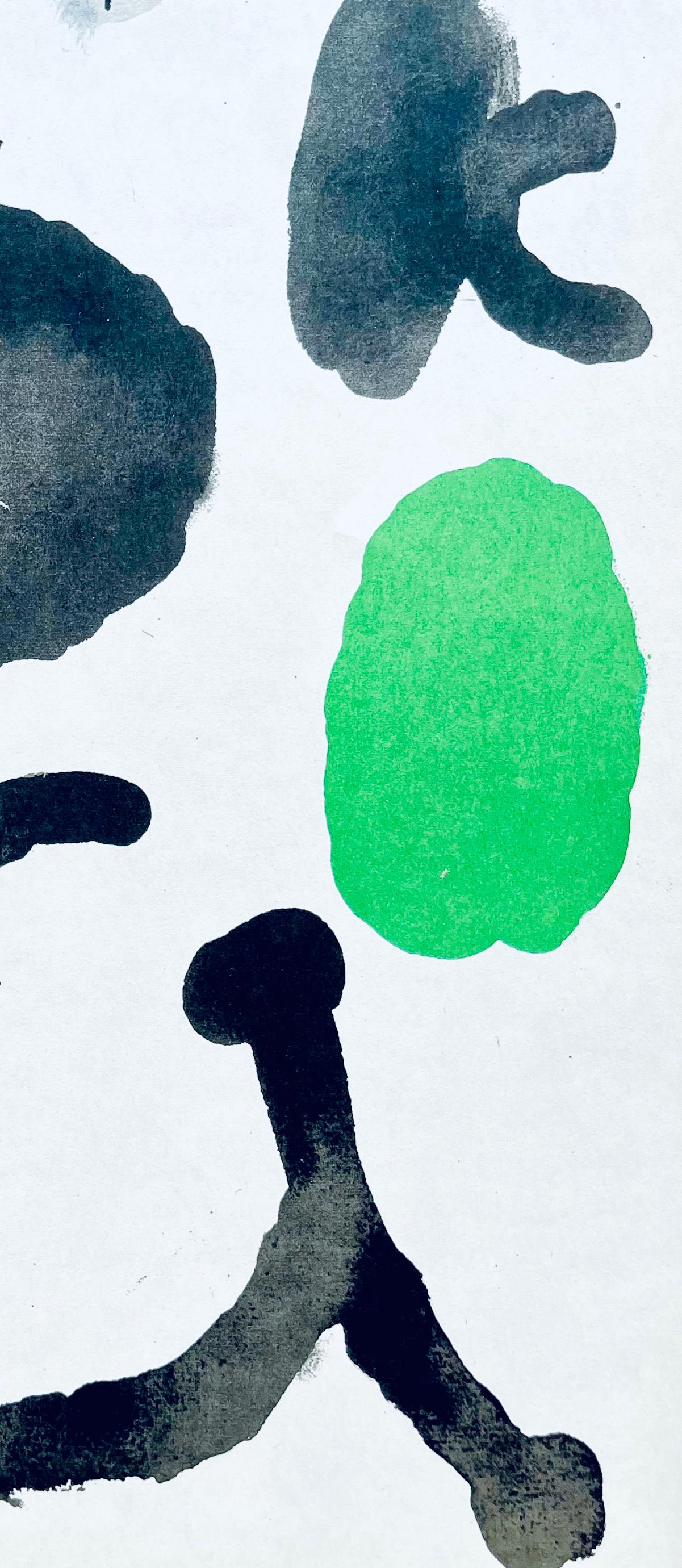 Miró, Composition, Derrière le miroir (after) - Print by Joan Miró