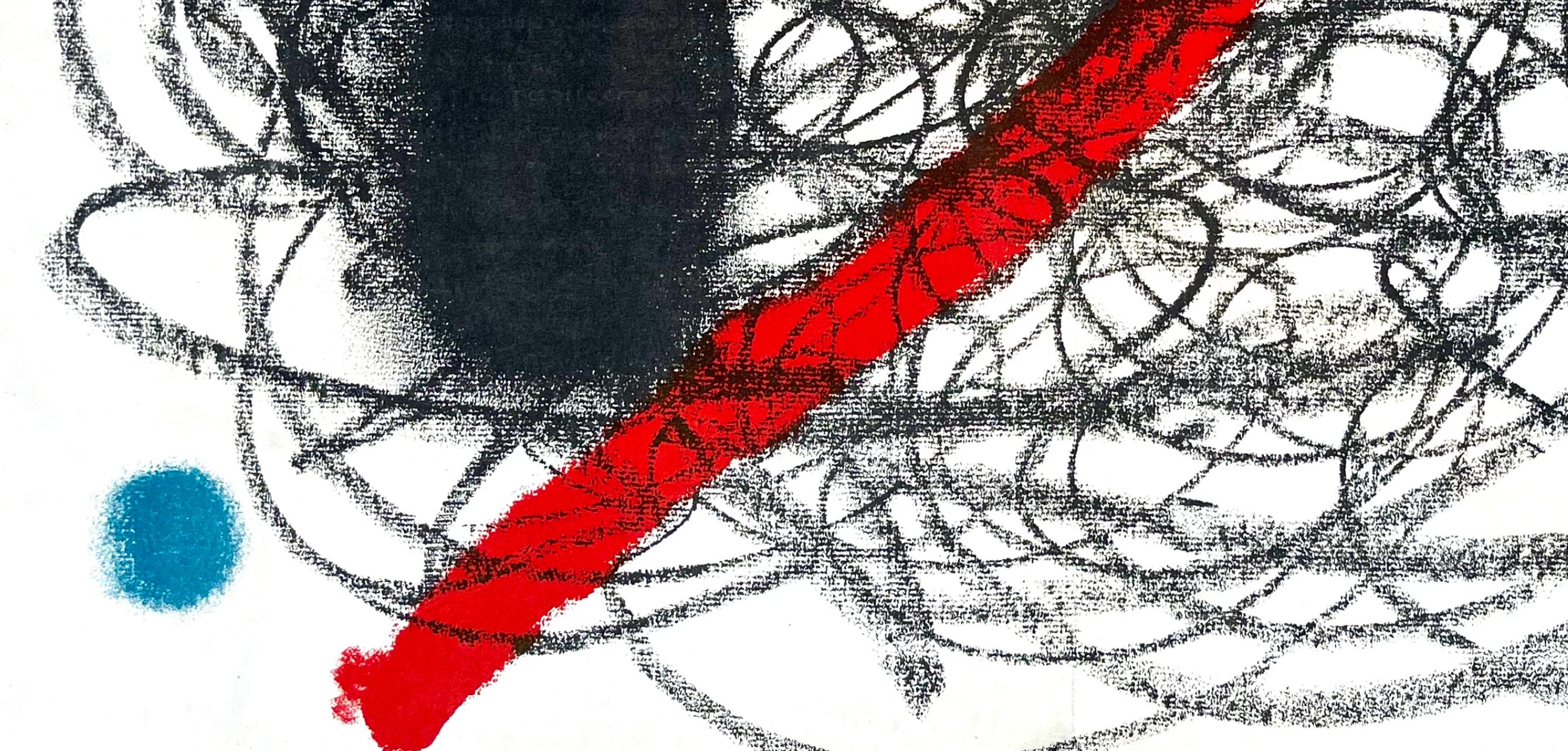 Miró, Komposition, Derrière le miroir (nach) – Print von Joan Miró