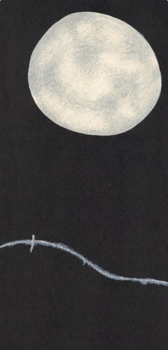 Joan Miro, Full Moon Above the Earth, from Derriere le Miroir, 1961