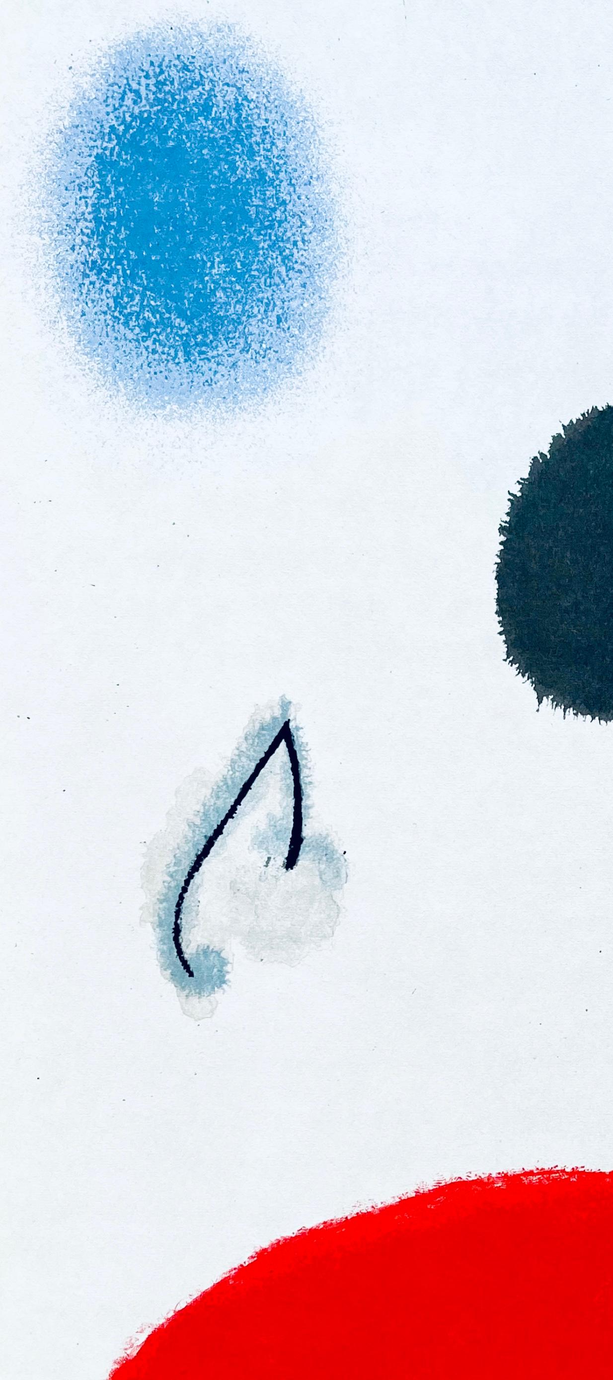 Lithograph on vélin paper. Inscription: Unsigned and unnumbered, as issued. Good condition. Notes: From volume, Derrière le miroir, N° 125-126, 1961. Published by Aimé Maeght, Éditeur, Paris; printed by Éditions Pierre à Feu, Galerie Maeght.