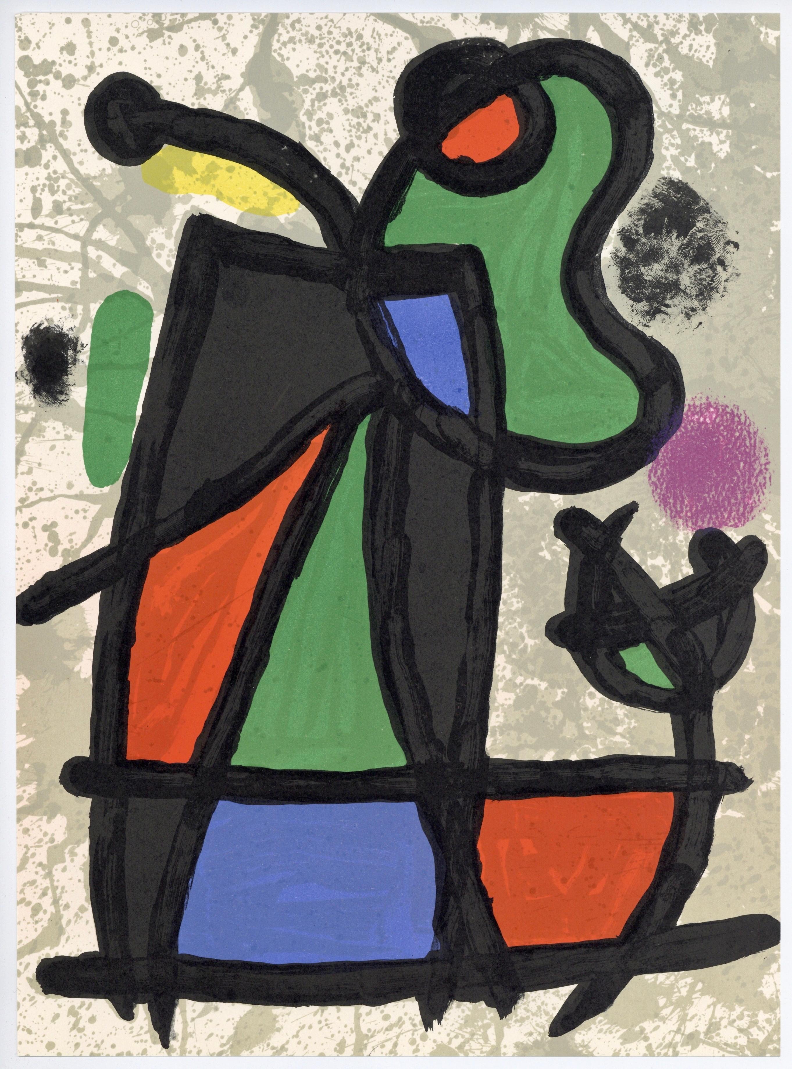 Lithograph on vélin paper. Inscription: Unsigned and unnumbered, as issued. Good condition. Notes: From volume, Derrière le miroir, N° 186, 1970. Published by Aimé Maeght, Éditeur, Paris; printed by Éditions Pierre à Feu, Galerie Maeght. Excerpted