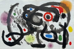 Miró, Composizione, Derrière le miroir (dopo)