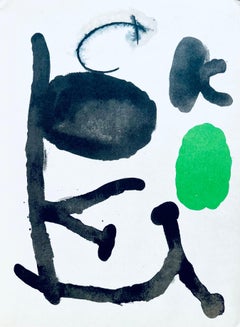 Miró, Composition, Derrière le miroir (after)
