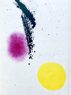 Miró, Composition, Derrière le miroir (after)