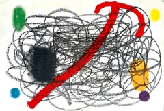 Miró, Composition, Derrière le miroir (after)
