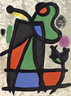 Miró, Komposition, Derrière le miroir (nach)