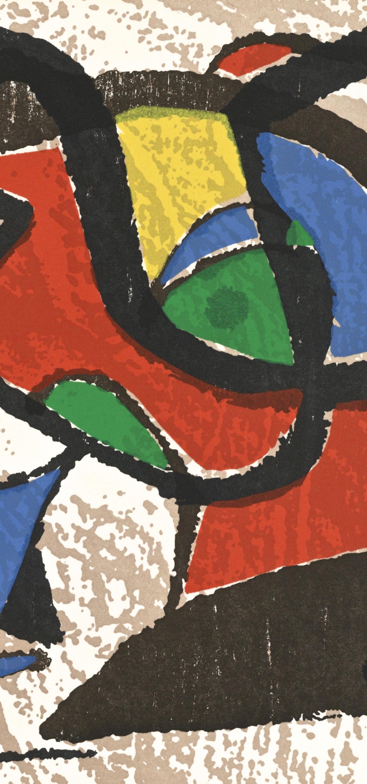 Miró, Komposition (Dupin 1289), Miró Graveur (nach) – Print von Joan Miró