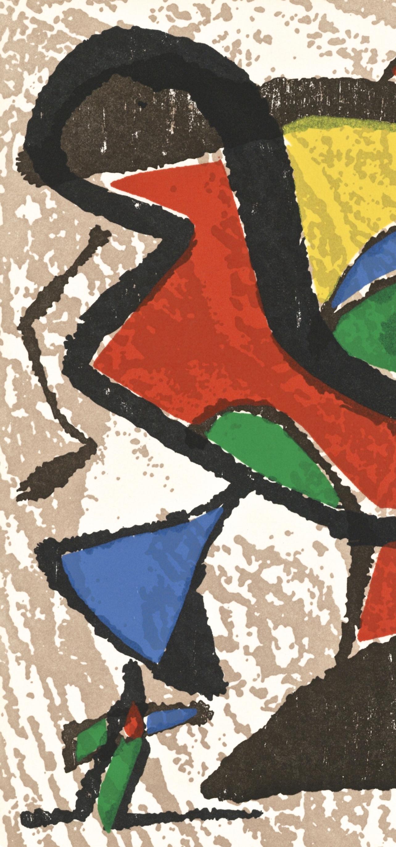 Miró, Komposition (Dupin 1289), Miró Graveur (nach) (Surrealismus), Print, von Joan Miró