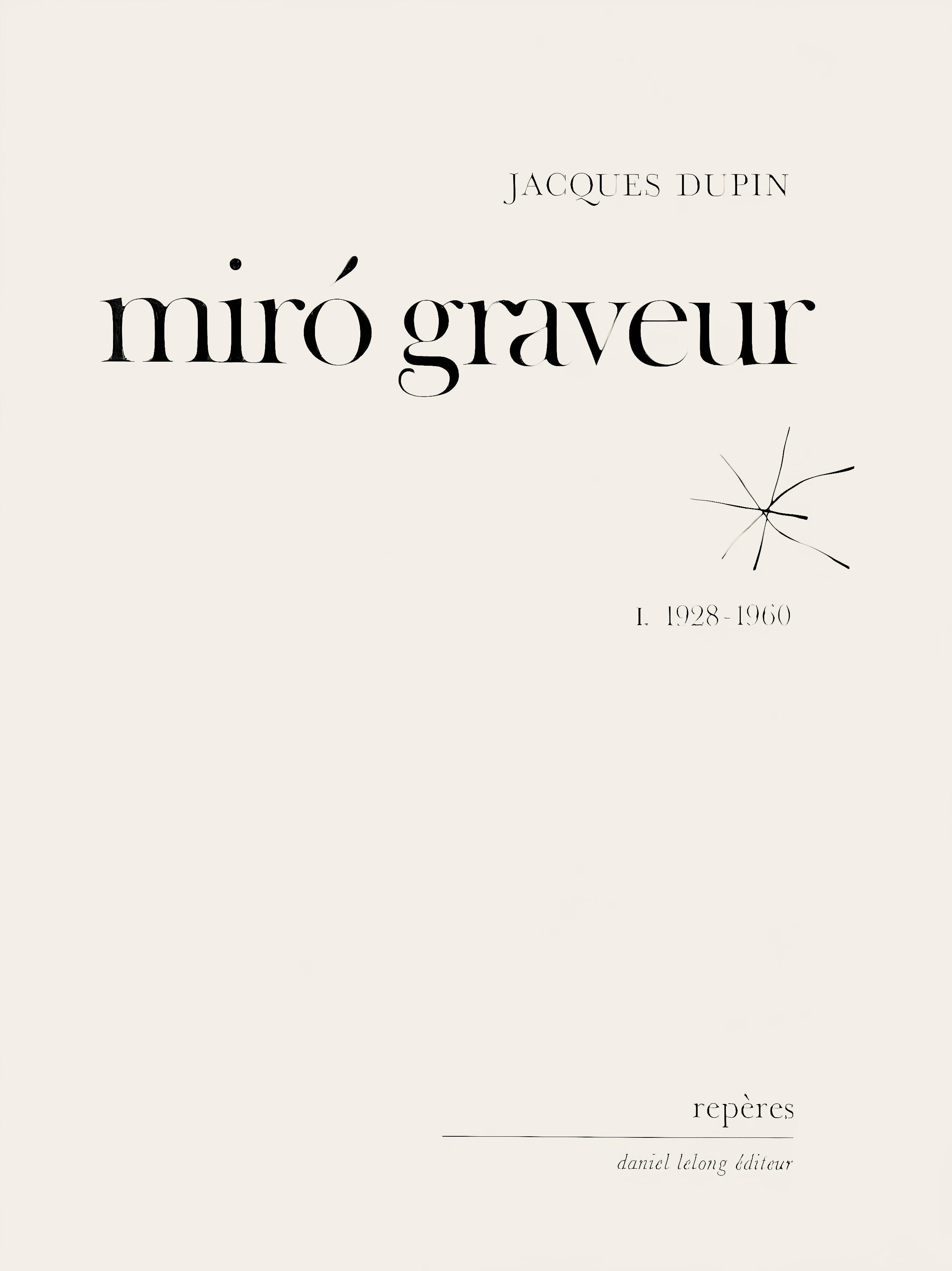 Miró, Komposition (Dupin 1289), Miró Graveur (nach) im Angebot 1