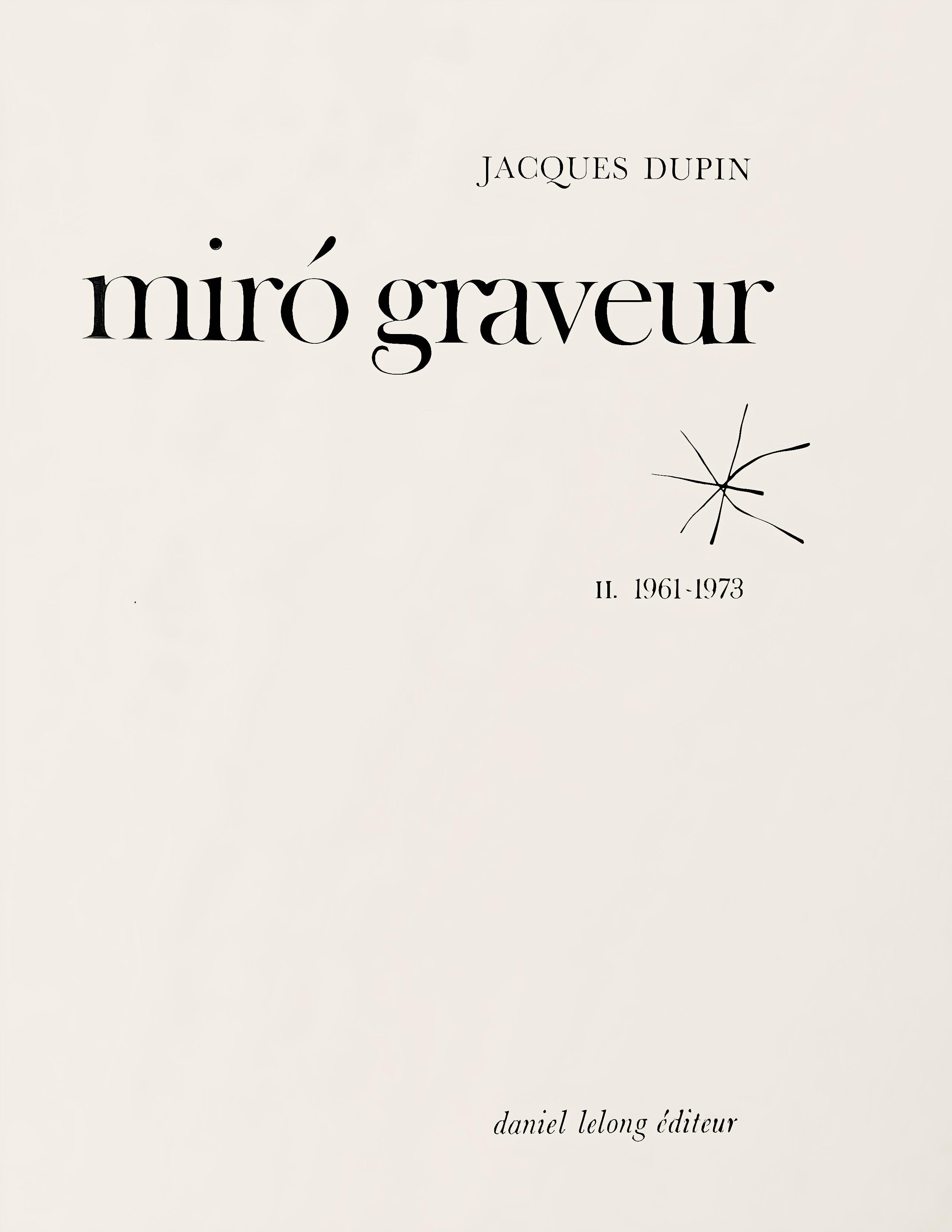 Miró, Composition (Dupin 1291), Miró Graveur (d'après) en vente 1