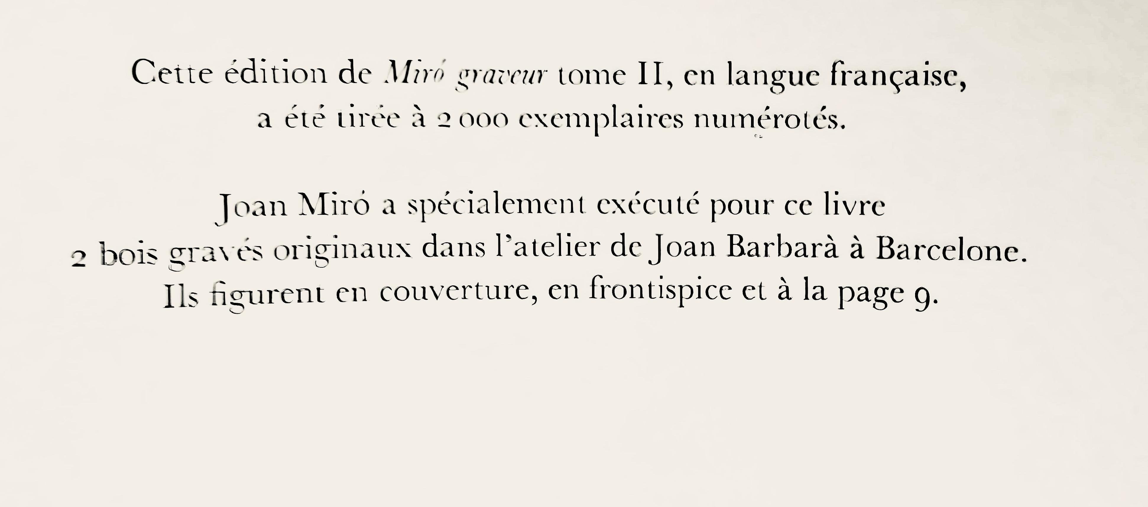 Miró, Composition (Dupin 1291), Miró Graveur (d'après) en vente 2