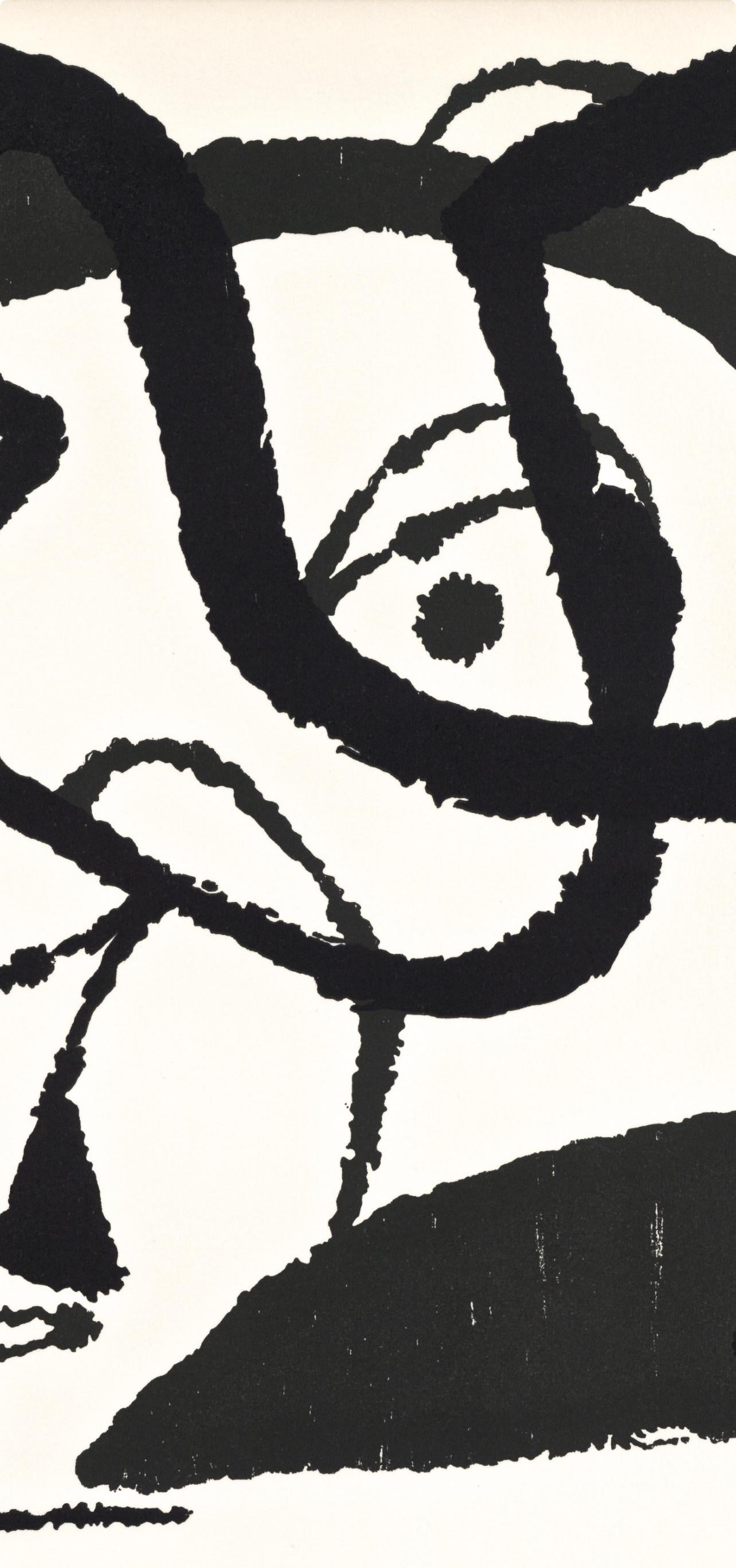 Miró, Composition (Dupin 1292), Miró Graveur (after) - Surrealist Print by Joan Miró