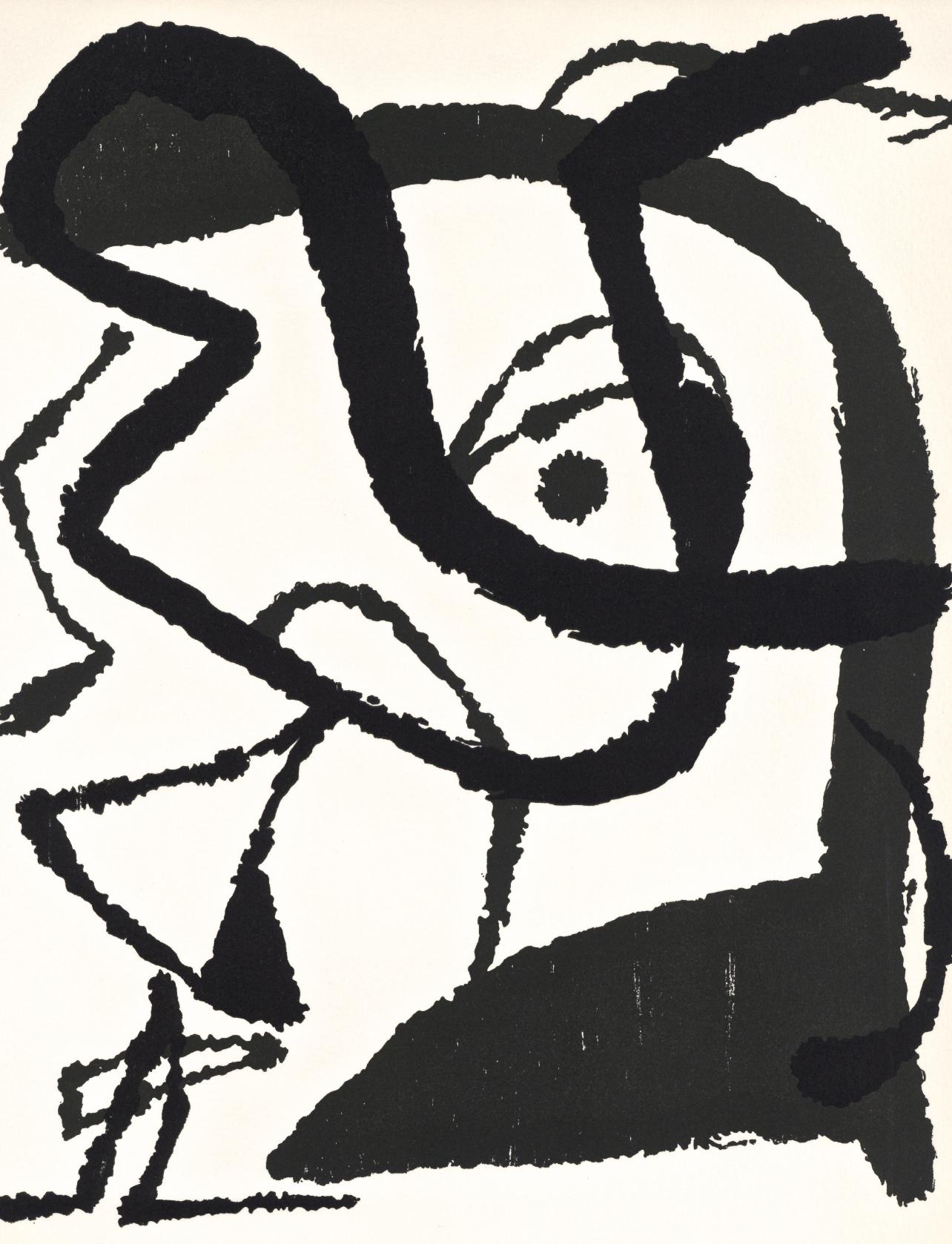 Miró, Composition (Dupin 1292), Miró Graveur (after)