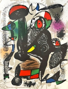 Miró, Composizione, (Cramer 249; Mourlot 1258), Litografie di Joan Miró (after) Joan Miró