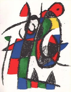 Miro, Composition (Mourlot 1038), 1975 (after)